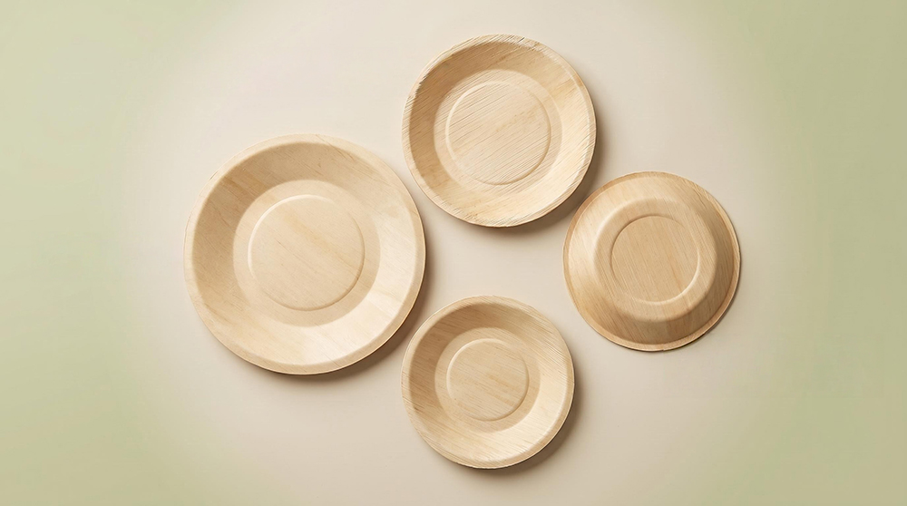 wooden plates